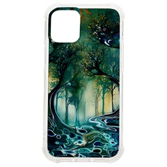 Trees Forest Mystical Forest Nature Iphone 12 Mini Tpu Uv Print Case	 by Ravend