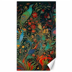 Ai Generated Flowers Trees Forest Mystical Forest Canvas 40  X 72 