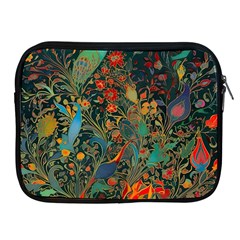 Ai Generated Flowers Trees Forest Mystical Forest Apple Ipad 2/3/4 Zipper Cases by Ravend