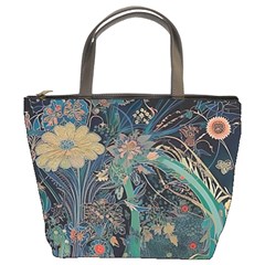 Ai Generated Flower Trees Forest Mystical Forest Bucket Bag