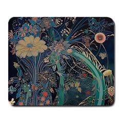 Ai Generated Flower Trees Forest Mystical Forest Large Mousepad