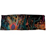 Ai Generated Trees Forest Mystical Forest Nature Body Pillow Case Dakimakura (Two Sides) Back