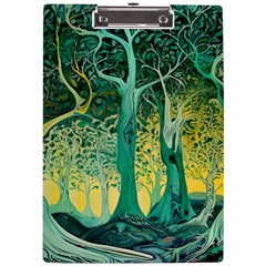 Nature Trees Forest Mystical Forest Jungle A4 Acrylic Clipboard