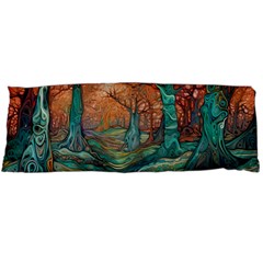 Ai Generated Tree Forest Mystical Forest Nature Body Pillow Case (dakimakura)