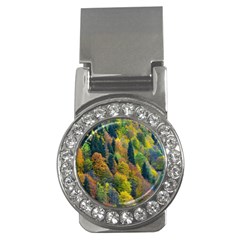 Forest Trees Leaves Fall Autumn Nature Sunshine Money Clips (cz) 