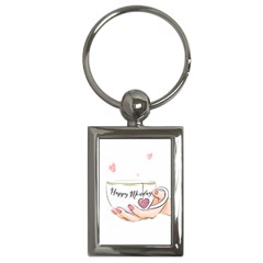 Happy Monday Key Chain (Rectangle)