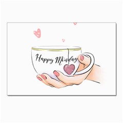 Happy Monday Postcards 5  x 7  (Pkg of 10)