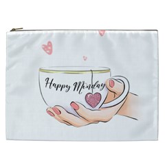 Happy Monday Cosmetic Bag (XXL)