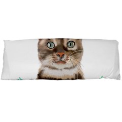 Watercolor Cat Body Pillow Case (dakimakura) by SychEva