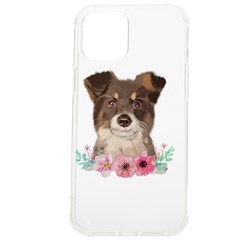 Watercolor Dog Iphone 12 Pro Max Tpu Uv Print Case by SychEva