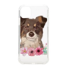 Watercolor Dog Iphone 11 Tpu Uv Print Case by SychEva