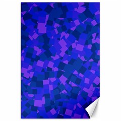 Cold Colorful Geometric Abstract Pattern Canvas 20  X 30  by dflcprintsclothing