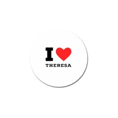 I Love Theresa Golf Ball Marker (10 Pack)