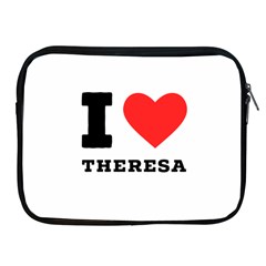 I Love Theresa Apple Ipad 2/3/4 Zipper Cases by ilovewhateva