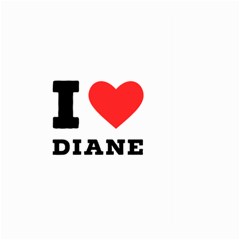 I Love Diane Large Garden Flag (two Sides)