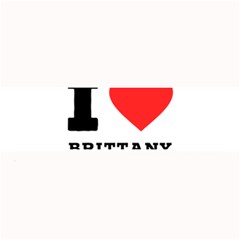 I Love Brittany Large Bar Mat by ilovewhateva