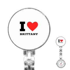 I Love Brittany Stainless Steel Nurses Watch by ilovewhateva