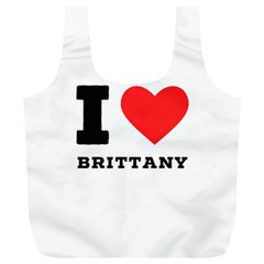 I Love Brittany Full Print Recycle Bag (xl) by ilovewhateva