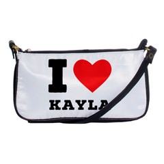 I Love Kayla Shoulder Clutch Bag by ilovewhateva