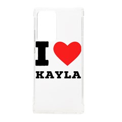 I Love Kayla Samsung Galaxy Note 20 Ultra Tpu Uv Case by ilovewhateva