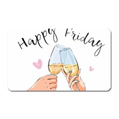 Happy Friday Magnet (rectangular) by SychEva