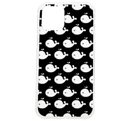 Cute Whale Illustration Pattern Iphone 12 Pro Max Tpu Uv Print Case by GardenOfOphir