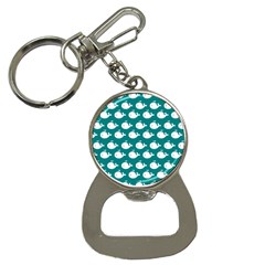 Cute Whale Illustration Pattern Bottle Opener Key Chain