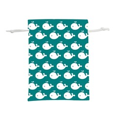 Cute Whale Illustration Pattern Lightweight Drawstring Pouch (S)