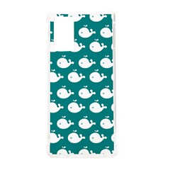 Cute Whale Illustration Pattern Samsung Galaxy Note 20 TPU UV Case