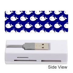 Cute Whale Illustration Pattern Memory Card Reader (stick) by GardenOfOphir