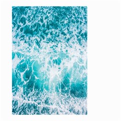 Tropical Blue Ocean Wave Small Garden Flag (two Sides) by Jack14