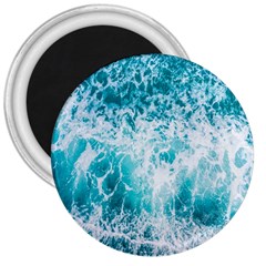 Tropical Blue Ocean Wave 3  Magnets by Jack14