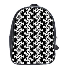 Candy Illustration Pattern School Bag (xl) by GardenOfOphir