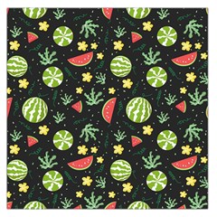 Watermelon Berry Patterns Pattern Square Satin Scarf (36  X 36 ) by Jancukart