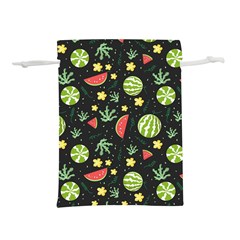 Watermelon Berry Patterns Pattern Lightweight Drawstring Pouch (s) by Jancukart