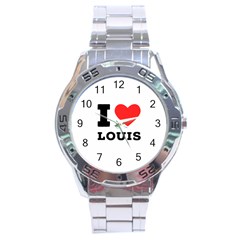 I Love Louis Stainless Steel Analogue Watch by ilovewhateva