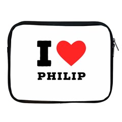 I Love Philip Apple Ipad 2/3/4 Zipper Cases by ilovewhateva