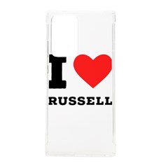 I Love Russell Samsung Galaxy Note 20 Ultra Tpu Uv Case by ilovewhateva