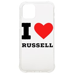 I Love Russell Iphone 12/12 Pro Tpu Uv Print Case by ilovewhateva