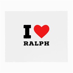 I Love Ralph Small Glasses Cloth by ilovewhateva