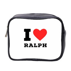 I Love Ralph Mini Toiletries Bag (two Sides) by ilovewhateva