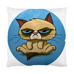 Grumpy Cat Standard Cushion Case (one Side) by Jancukart