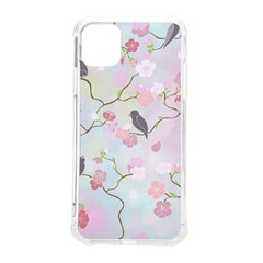 Birds Blossom Seamless Pattern Iphone 11 Pro Max 6 5 Inch Tpu Uv Print Case by Jancukart