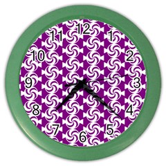 Candy Illustration Pattern Color Wall Clock