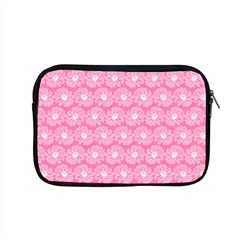 Pink Gerbera Daisy Vector Tile Pattern Apple Macbook Pro 15  Zipper Case by GardenOfOphir