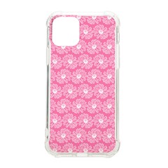 Pink Gerbera Daisy Vector Tile Pattern Iphone 11 Pro 5 8 Inch Tpu Uv Print Case by GardenOfOphir