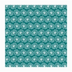 Gerbera Daisy Vector Tile Pattern Medium Glasses Cloth (2 Sides) by GardenOfOphir