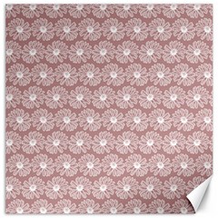 Gerbera Daisy Vector Tile Pattern Canvas 16  X 16  by GardenOfOphir