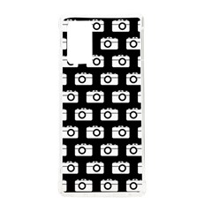 Modern Chic Vector Camera Illustration Pattern Samsung Galaxy Note 20 Tpu Uv Case