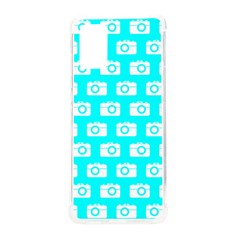 Modern Chic Vector Camera Illustration Pattern Samsung Galaxy S20plus 6 7 Inch Tpu Uv Case by GardenOfOphir